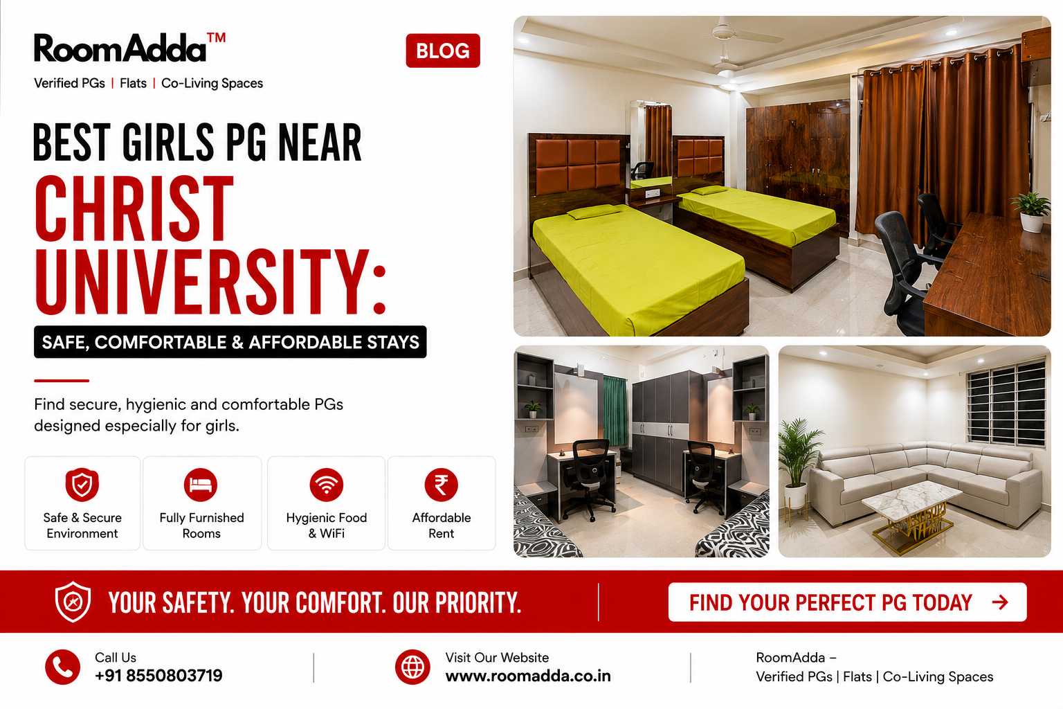 PG near Christ University